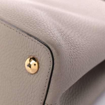 Louis Vuitton Taurillon Capucines PM Galet 8 of 17