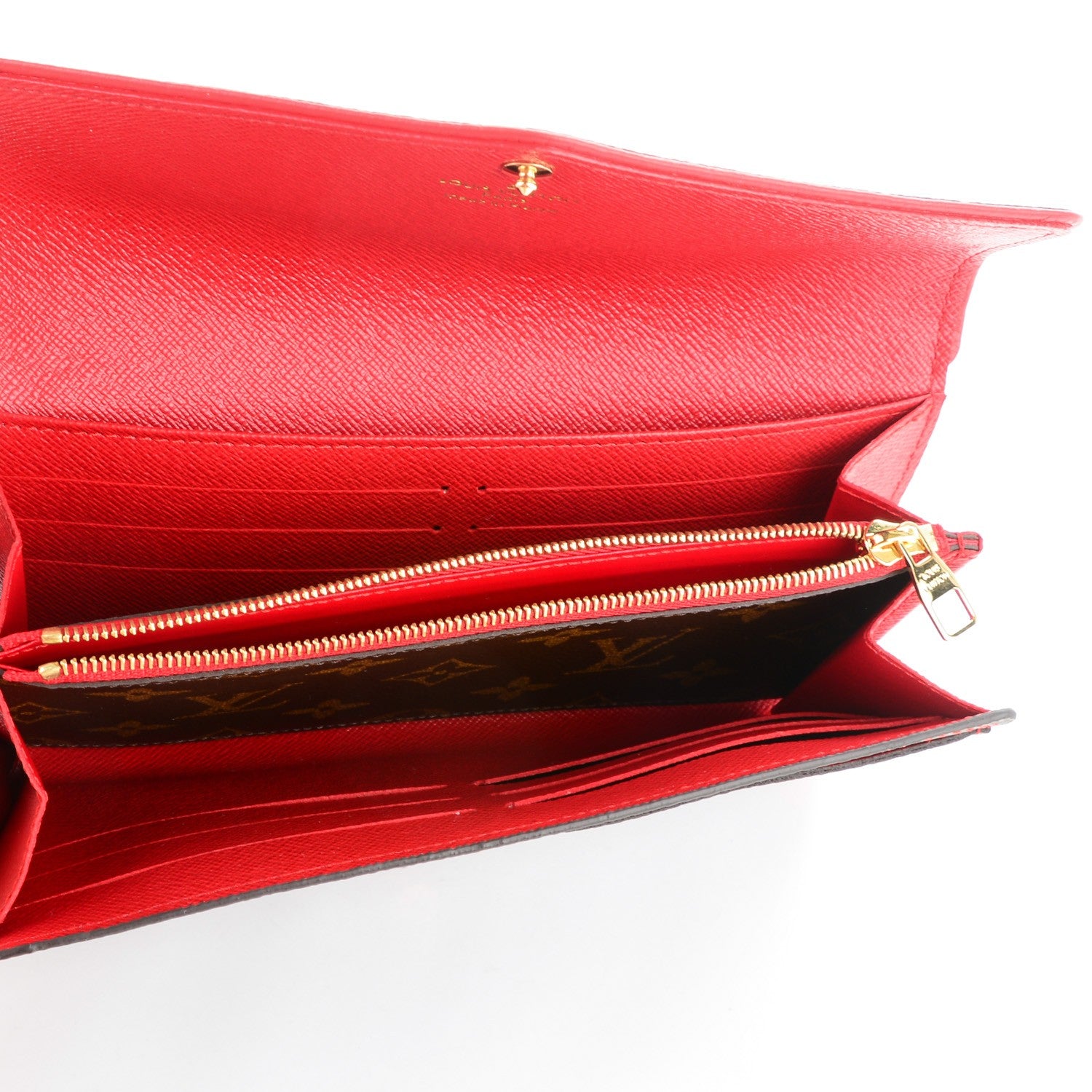 Louis Vuitton Monogram Sarah Retiro Wallet Cherry 5 of 7