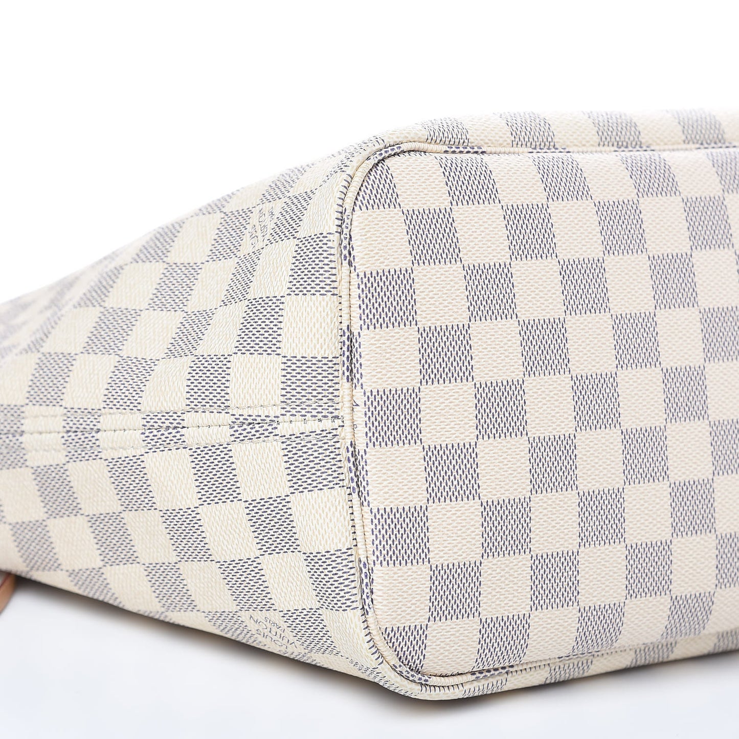 Damier Azur Neo Neverfull MM Rose Ballerine