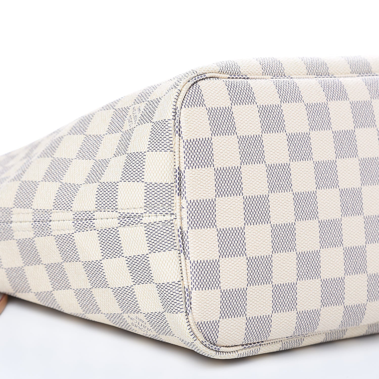 Louis Vuitton Damier Azur Neo Neverfull MM Rose Ballerine 7 of 16