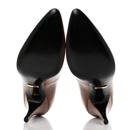 Gucci Malaga Kid Pumps 37.5 Bright Cuir 5 of 9