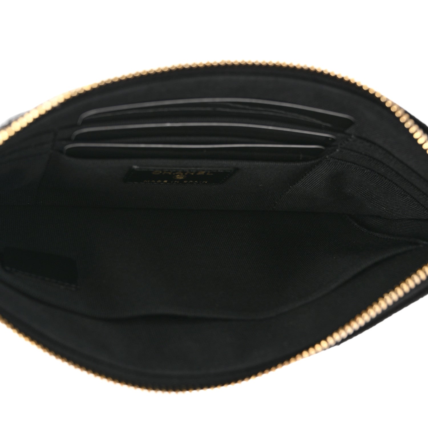 Chanel Caviar Quilted Coco Candy Small Cosmetic Case Black 5 of 8