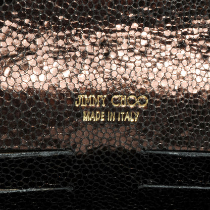 Jimmy Choo Glitter Riane Clutch Copper 6 of 10
