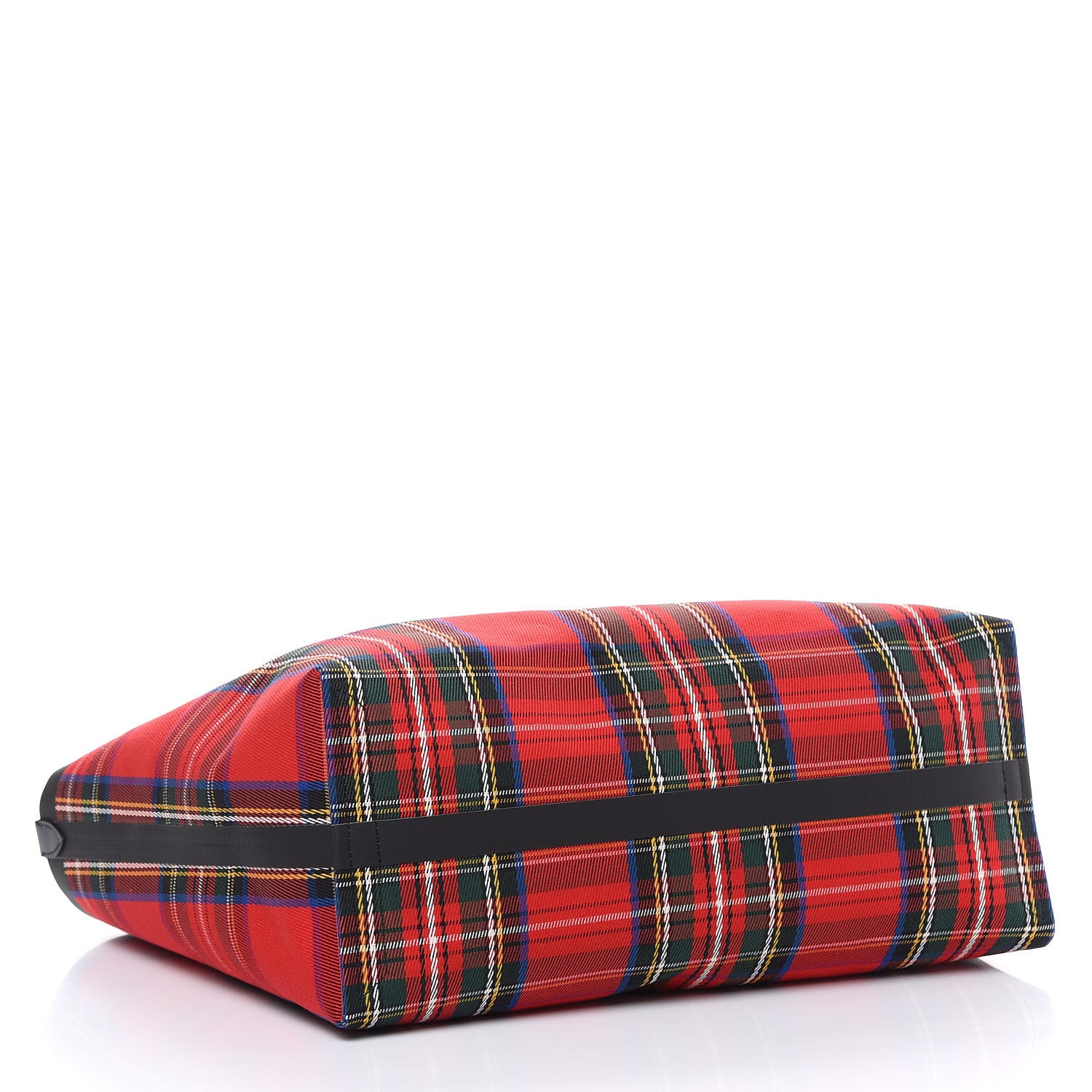 Burberry Vintage Check Medium The Giant Reversible Tote Antique Yellow Bright Red 8 of 15