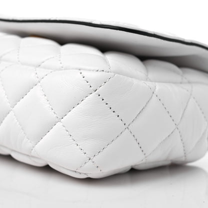 Versace Nappa Quilted Small Medusa Chain Crossbody White 9 of 9