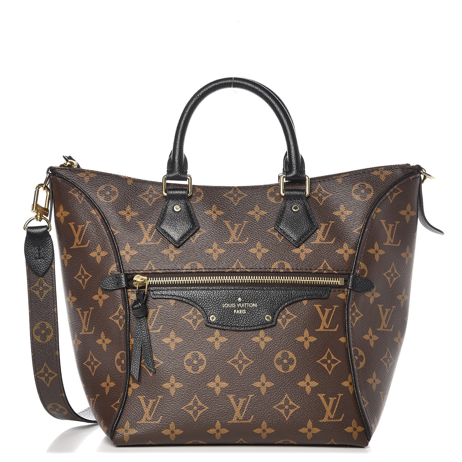 Louis Vuitton Monogram Tournelle PM Black 1 of 8