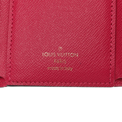 Louis Vuitton Monogram 2019 Christmas Animation Victorine Wallet Fuchsia 6 of 8