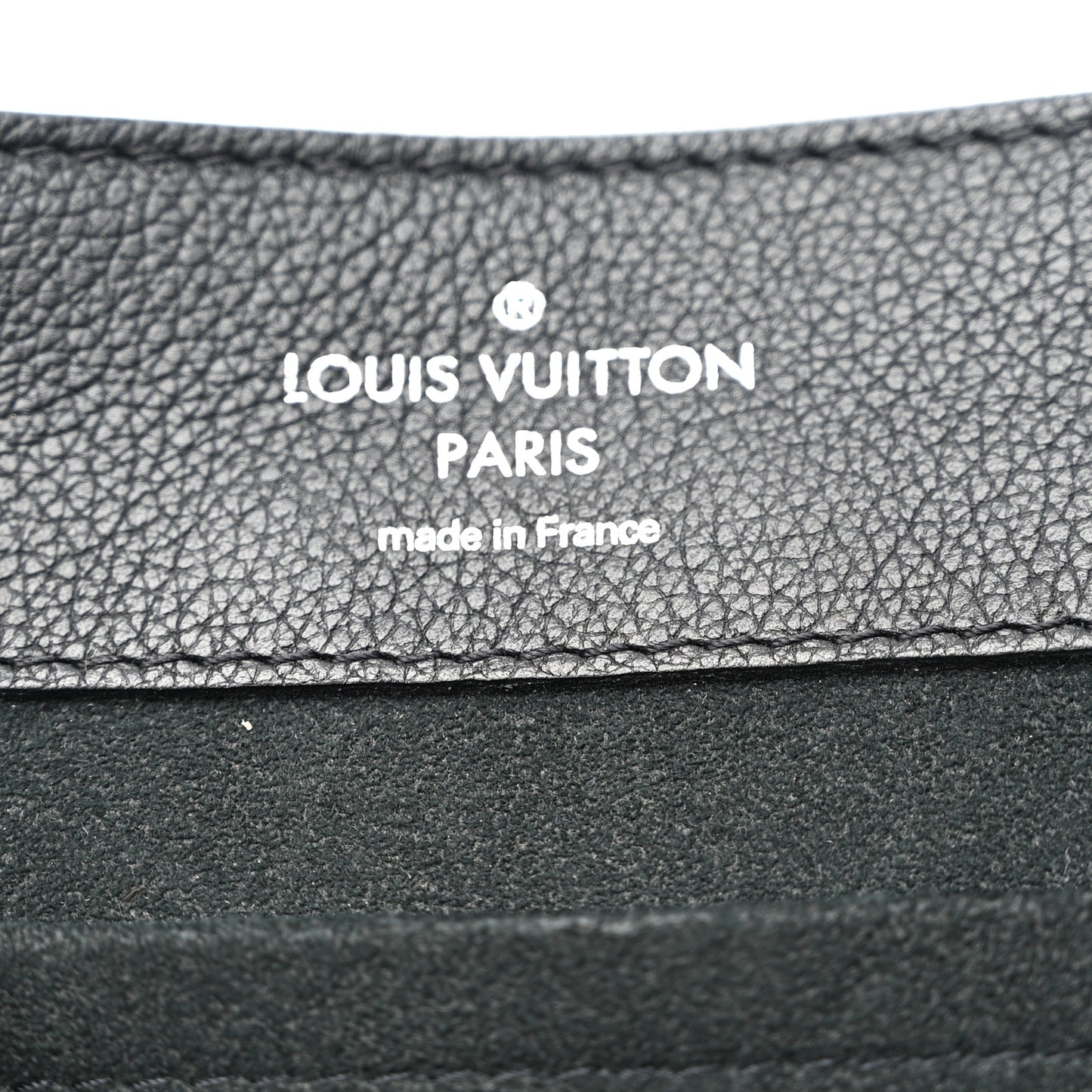 Calfskin Lockme Backpack Black