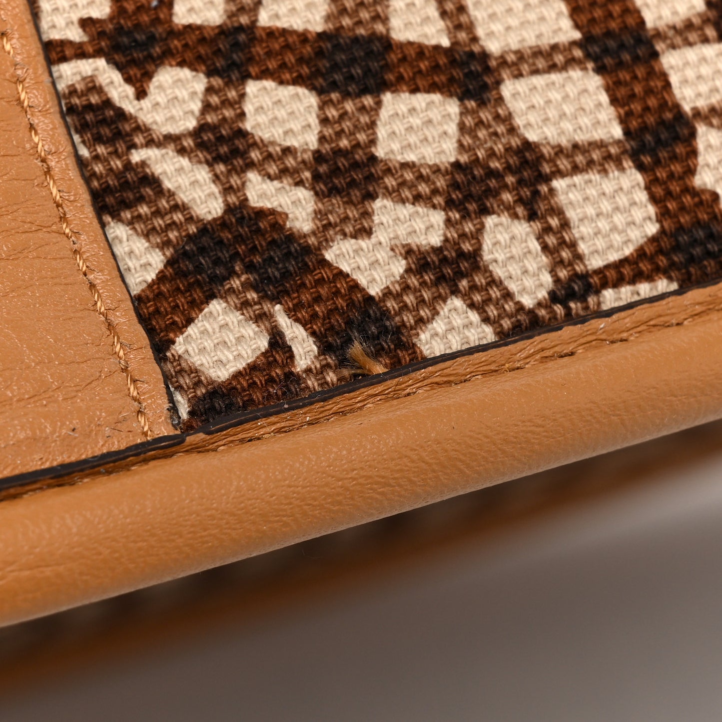 Visetos Large Liz Reversible Shopper Tote Cognac