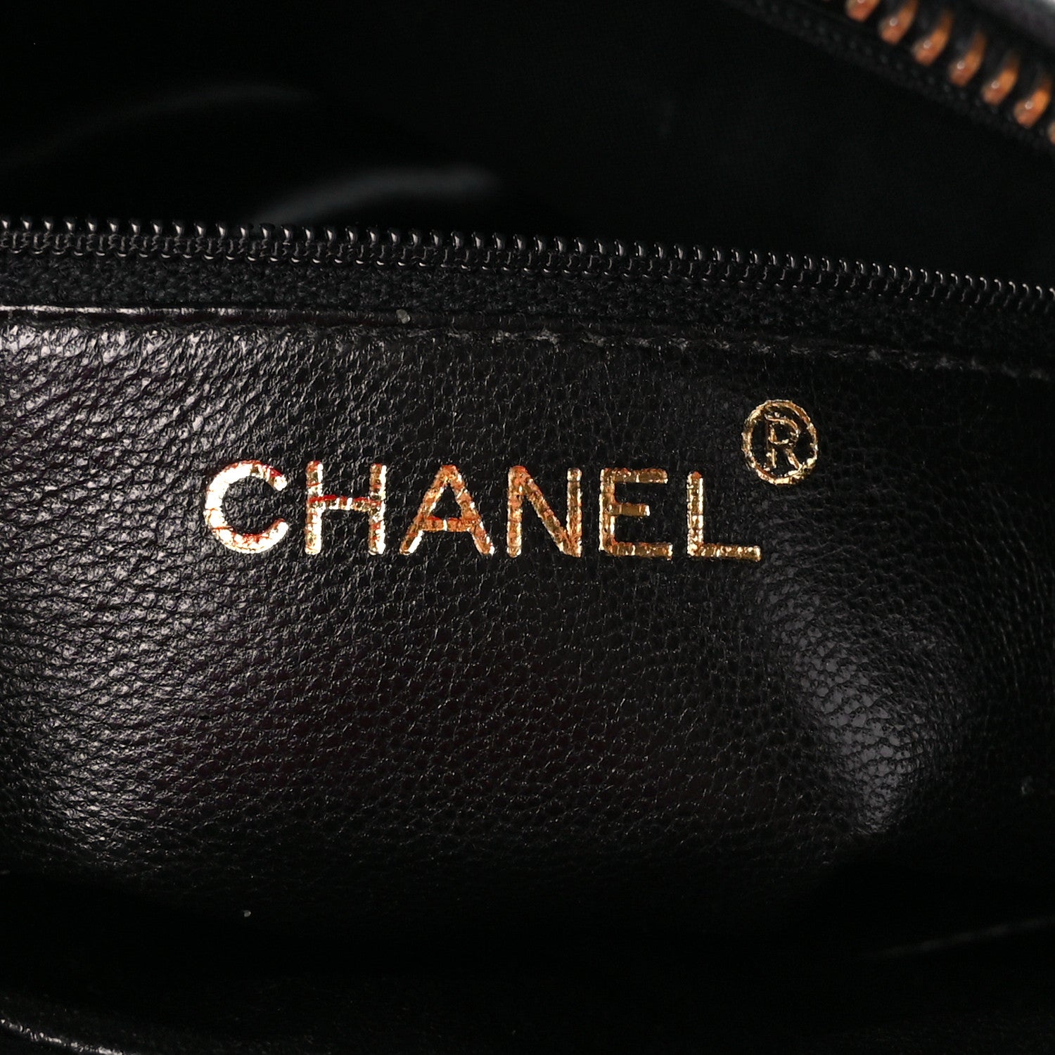 Chanel Lambskin Quilted Flap Camera Case Black 6 of 12