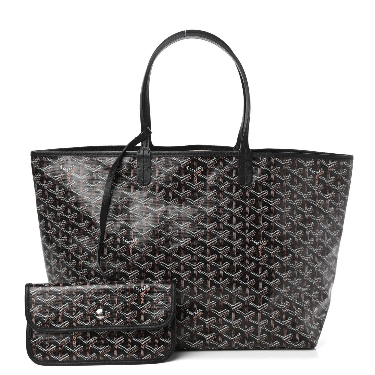 Goyard Goyardine Saint Louis PM Black 1 of 9