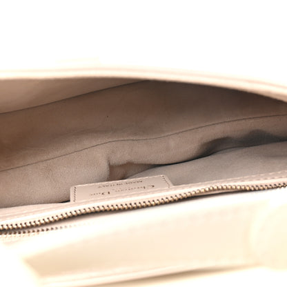 Christian Dior Supple Calfskin Two Tone Saddle Bag Latte Trench Beige 5 of 10