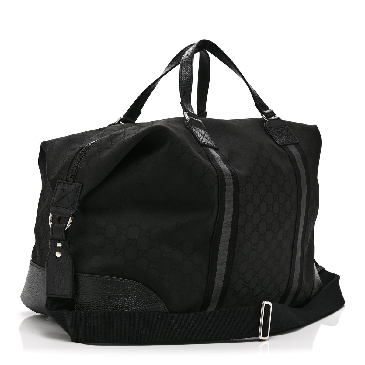 Nylon Monogram XL Duffle Bag Black