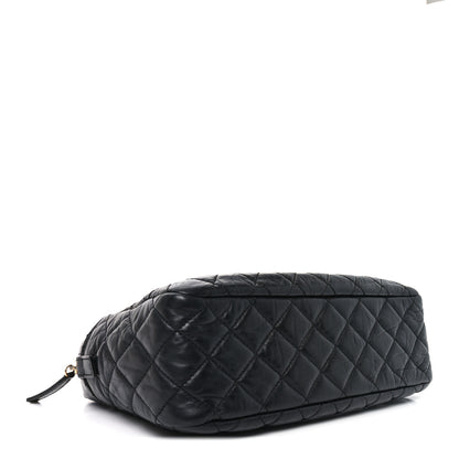 Chanel Aged Calfskin Quilted Medium Reissue Camera Case Black 4 of 10
