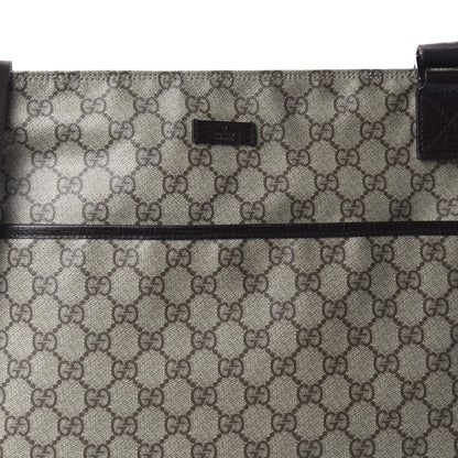Gucci GG Plus Monogram Medium Flat Messenger Bag Dark Brown 13 of 13