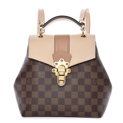 Louis Vuitton Damier Ebene Clapton Backpack Creme 1 of 11