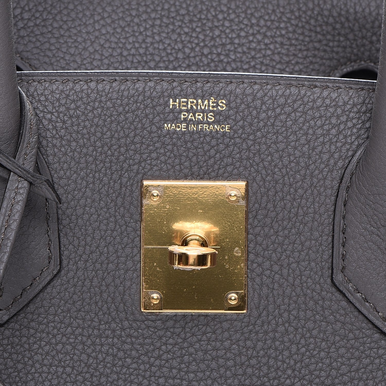 Hermes Togo Birkin 30 Etain 17 of 26
