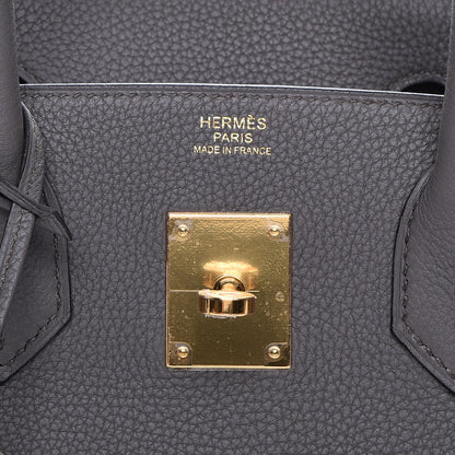 Hermes Togo Birkin 30 Etain 17 of 26