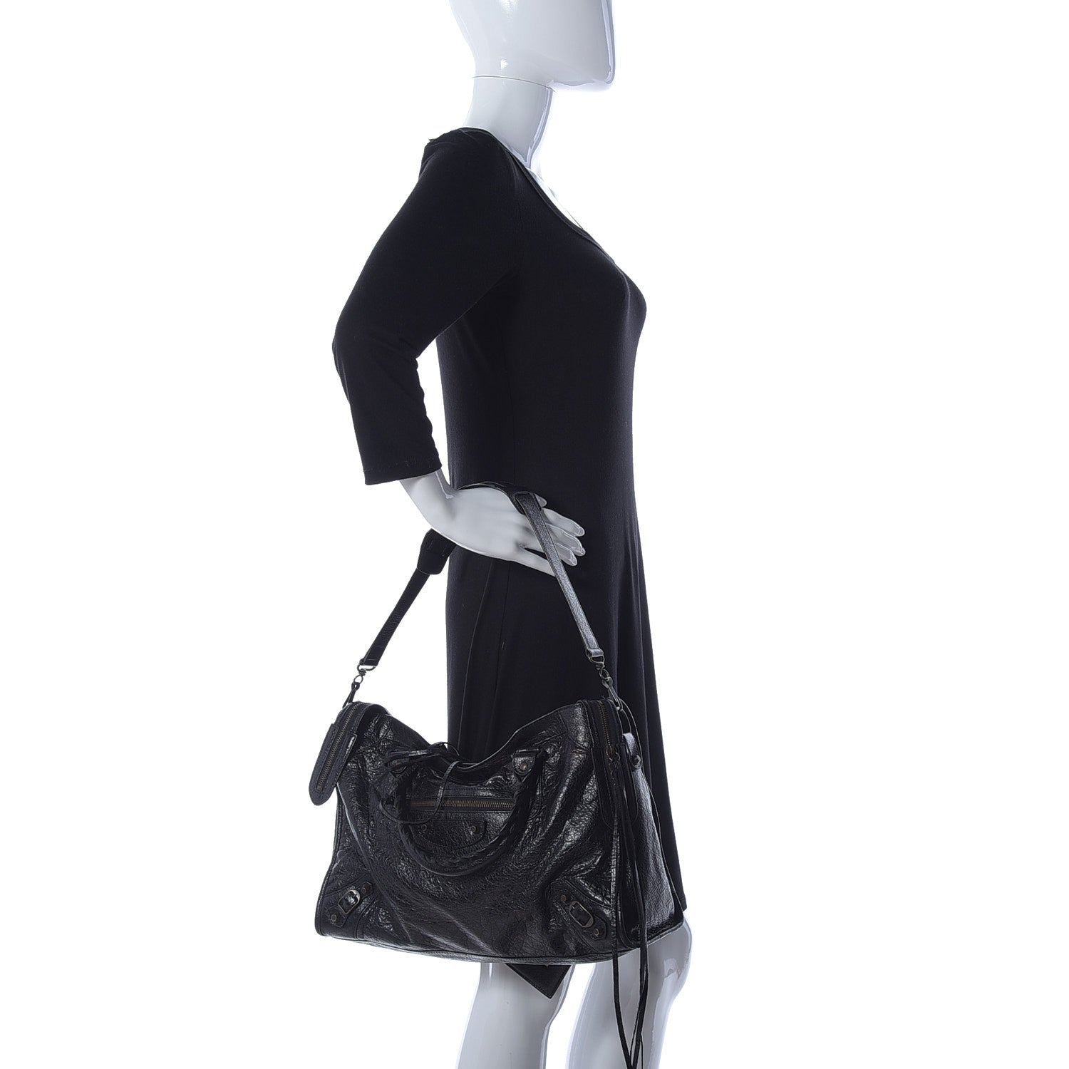 Balenciaga Agneau Classic Hardware City Black 3 of 19