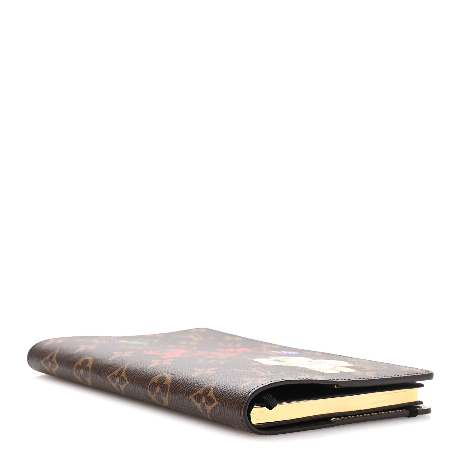 Louis Vuitton Monogram Vivienne Notebook Cover MM Brown 4 of 7