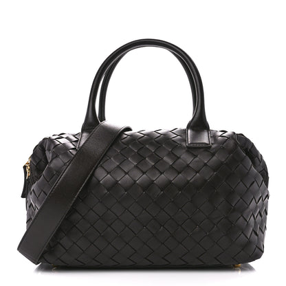 Bottega Veneta Nappa Intrecciato Bauletto Ebano 1 of 11