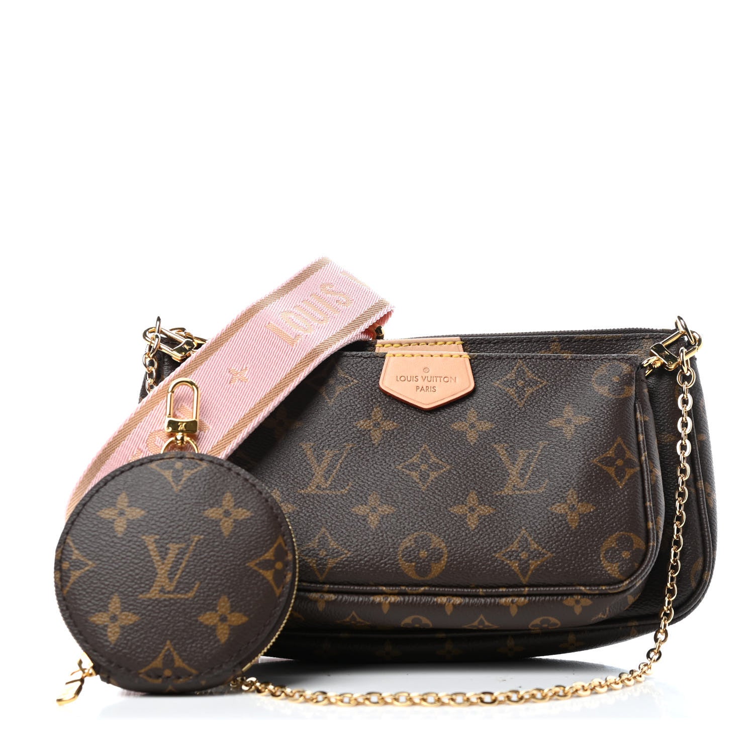 Louis Vuitton Monogram Multi Pochette Accessories Rose Clair 1 of 4