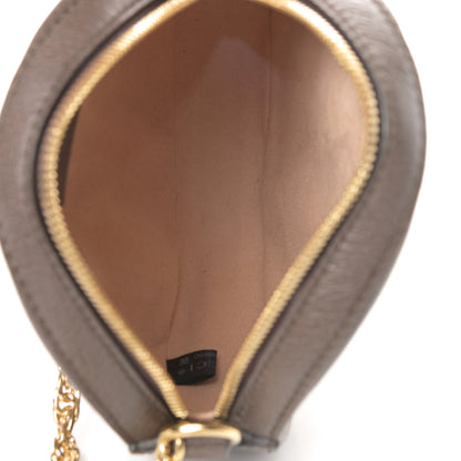 Gucci GG Supreme Monogram Web Mini Ophidia Round Shoulder Bag Brown 5 of 10