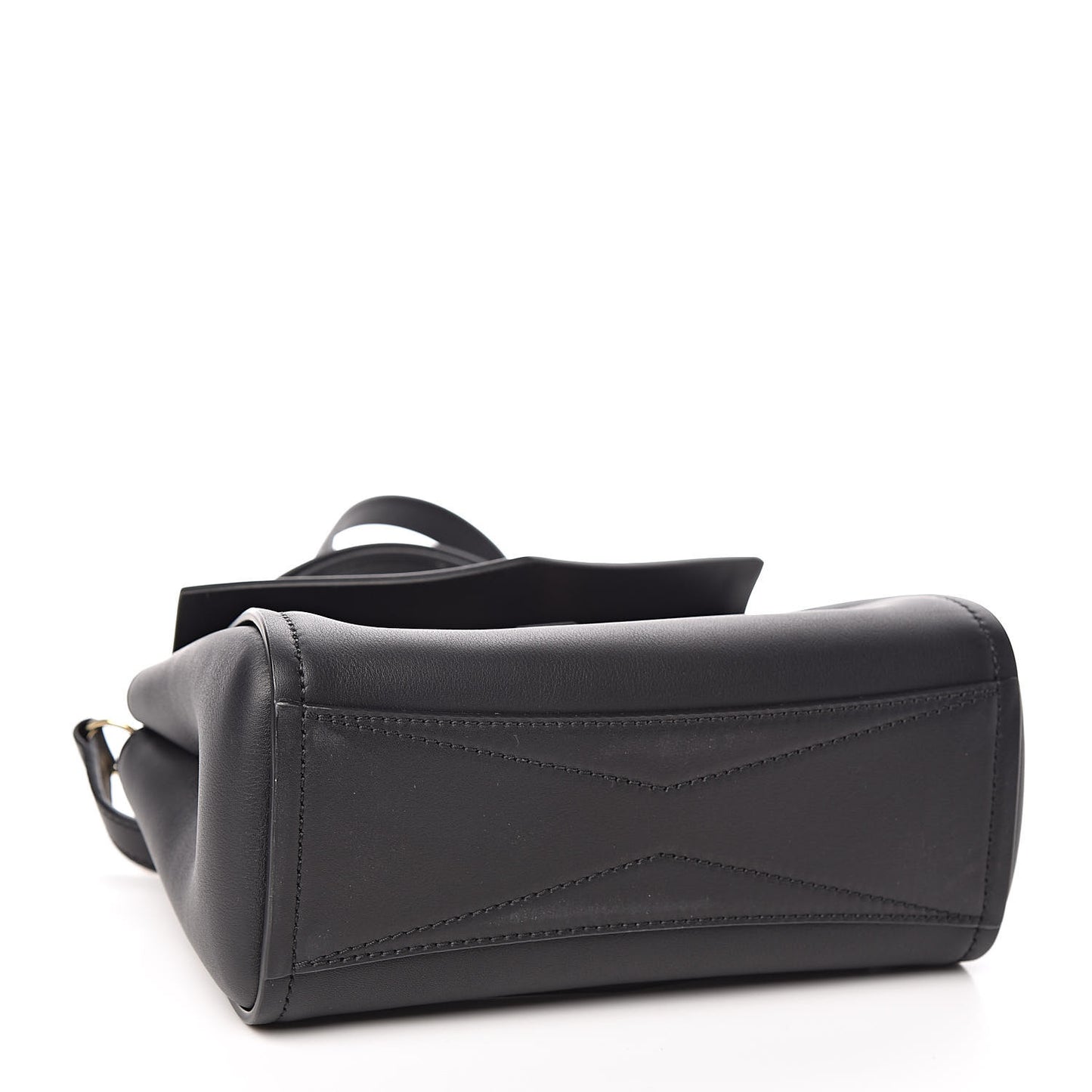 Calfskin Mini Mystic Shoulder Bag Black
