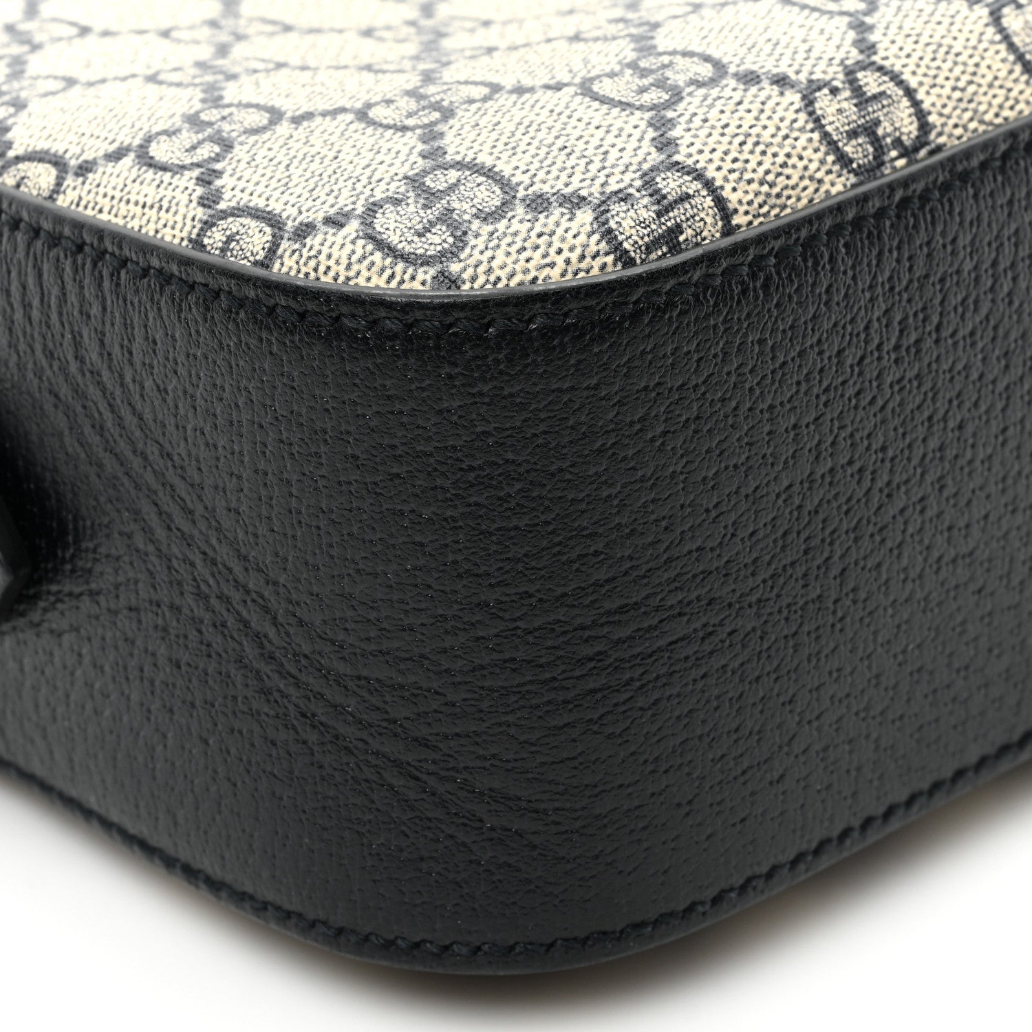 Gucci GG Supreme Monogram Textured Dollar Calfskin Web Small Ophidia Camera Bag Beige Blue 7 of 8