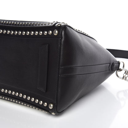 Givenchy Calfskin Medium Studded Bi-Color Antigona Black White 10 of 11