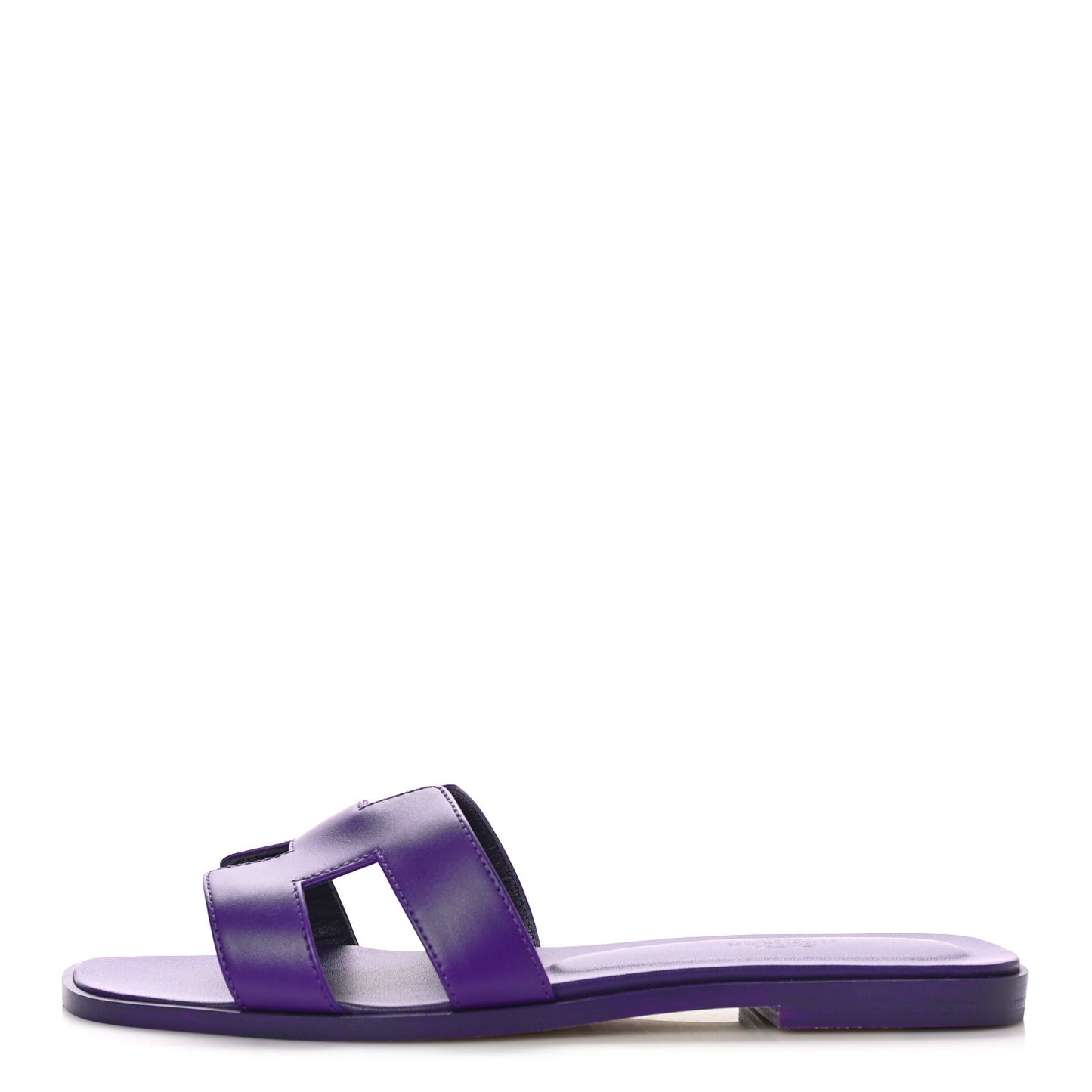 Calfskin Oran Sandals 39 Violet Majorette