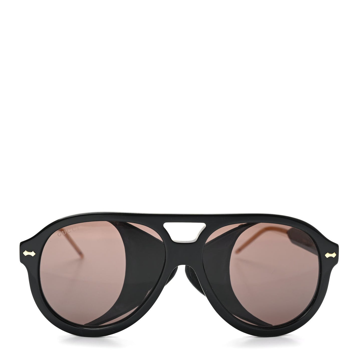 Acetate Snakeskin Sunglasses GG0670S Black