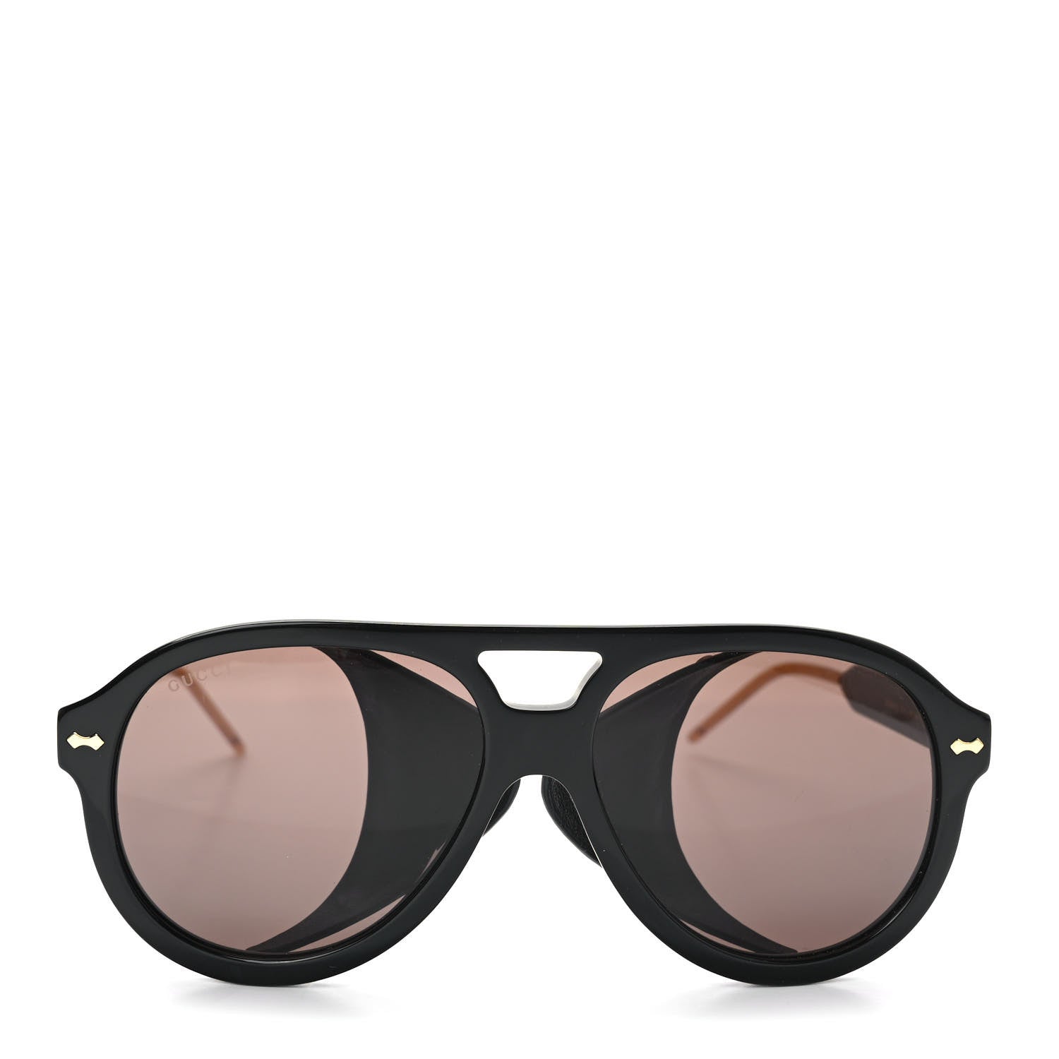 Gucci Acetate Snakeskin Sunglasses GG0670S Black 2 of 7