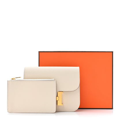 Hermes Epsom Constance Slim Wallet Craie 9 of 9