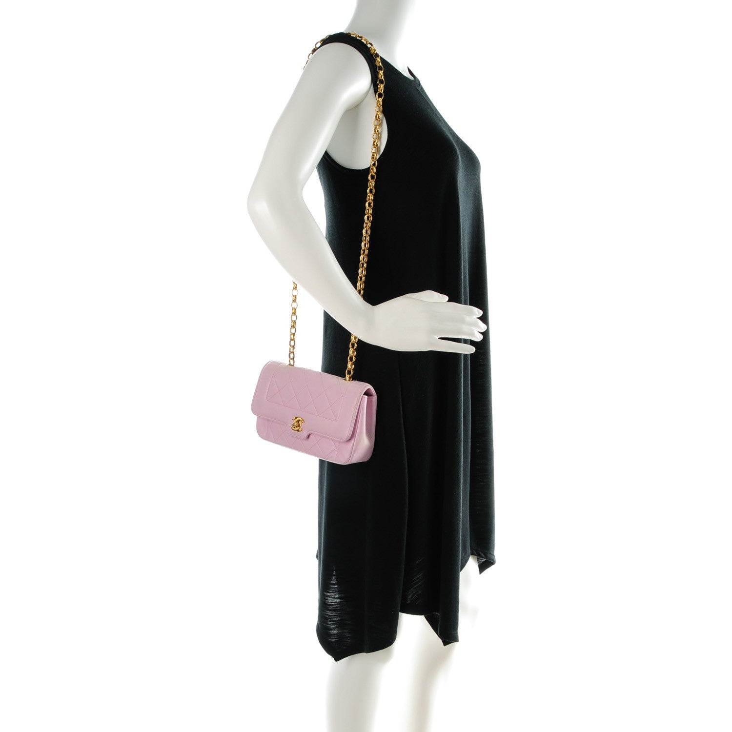 Chanel Lambskin Small Single Flap Pink 2 of 12