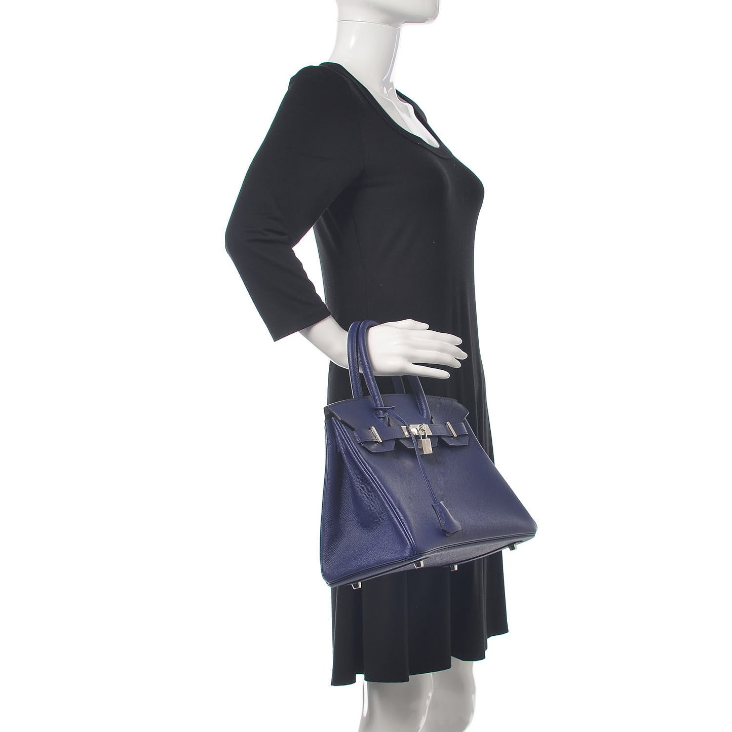Epsom Birkin 30 Bleu Encre