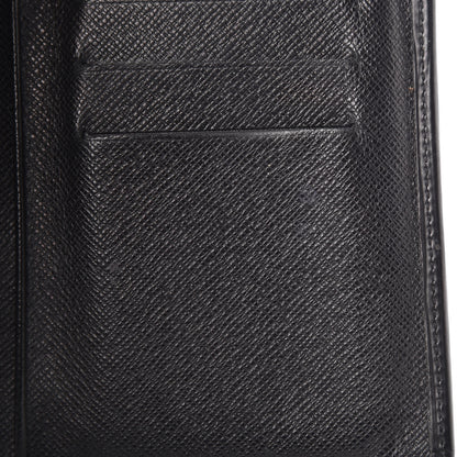 Louis Vuitton Epi Porte Tresor Etui Papiers Wallet Black 9 of 16