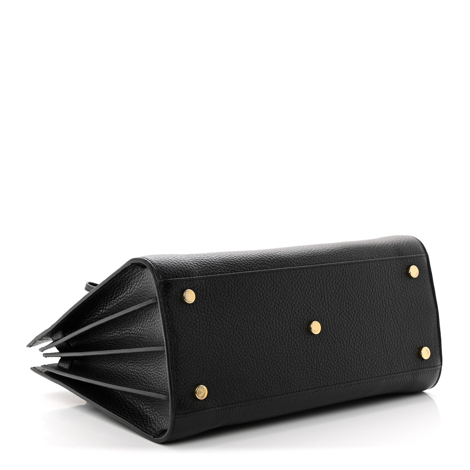 Saint Laurent Grained Calfskin Small Sac De Jour Black 4 of 11