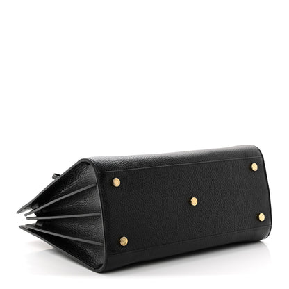 Saint Laurent Grained Calfskin Small Sac De Jour Black 4 of 11