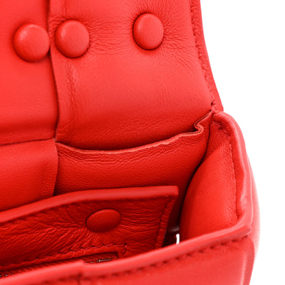 Bottega Veneta Lambskin Maxi Intreccio Padded Chain Cassette Crossbody Bag Nail Polish 13 of 14