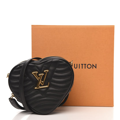 Louis Vuitton Calfskin New Wave Heart Bag Black 10 of 10