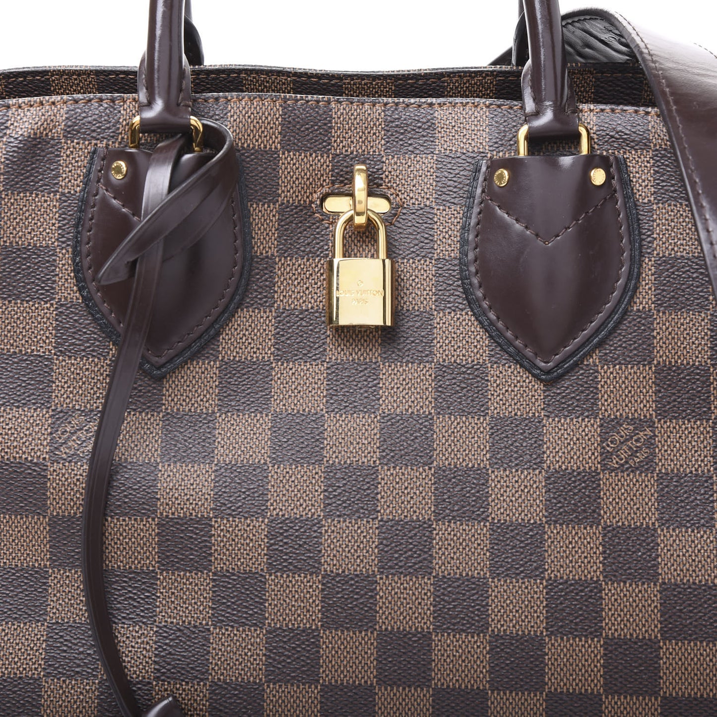 Cuir Taurillon Damier Ebene Normandy Black