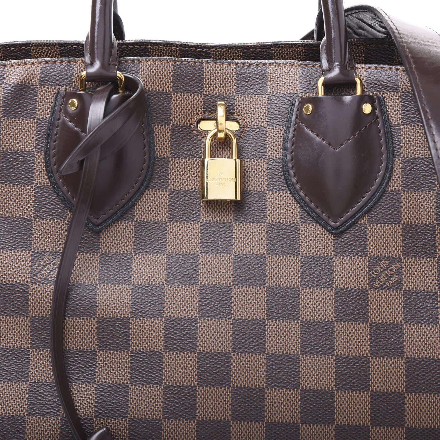 Louis Vuitton Cuir Taurillon Damier Ebene Normandy Black 14 of 14