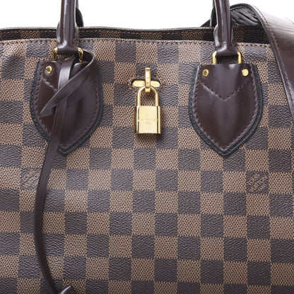 Louis Vuitton Cuir Taurillon Damier Ebene Normandy Black 14 of 14