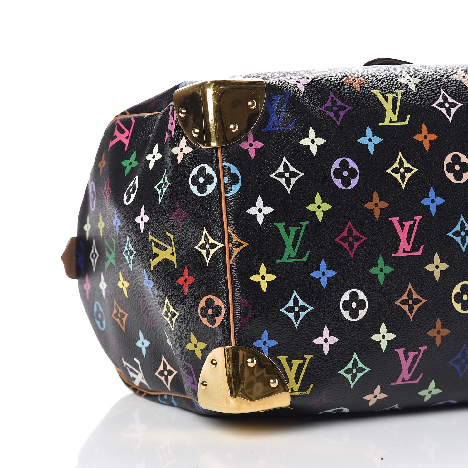 Louis Vuitton Monogram Multicolor Speedy 40 Black 8 of 12