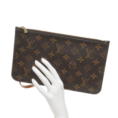 Louis Vuitton Monogram Neverfull MM GM Pochette 2 of 8