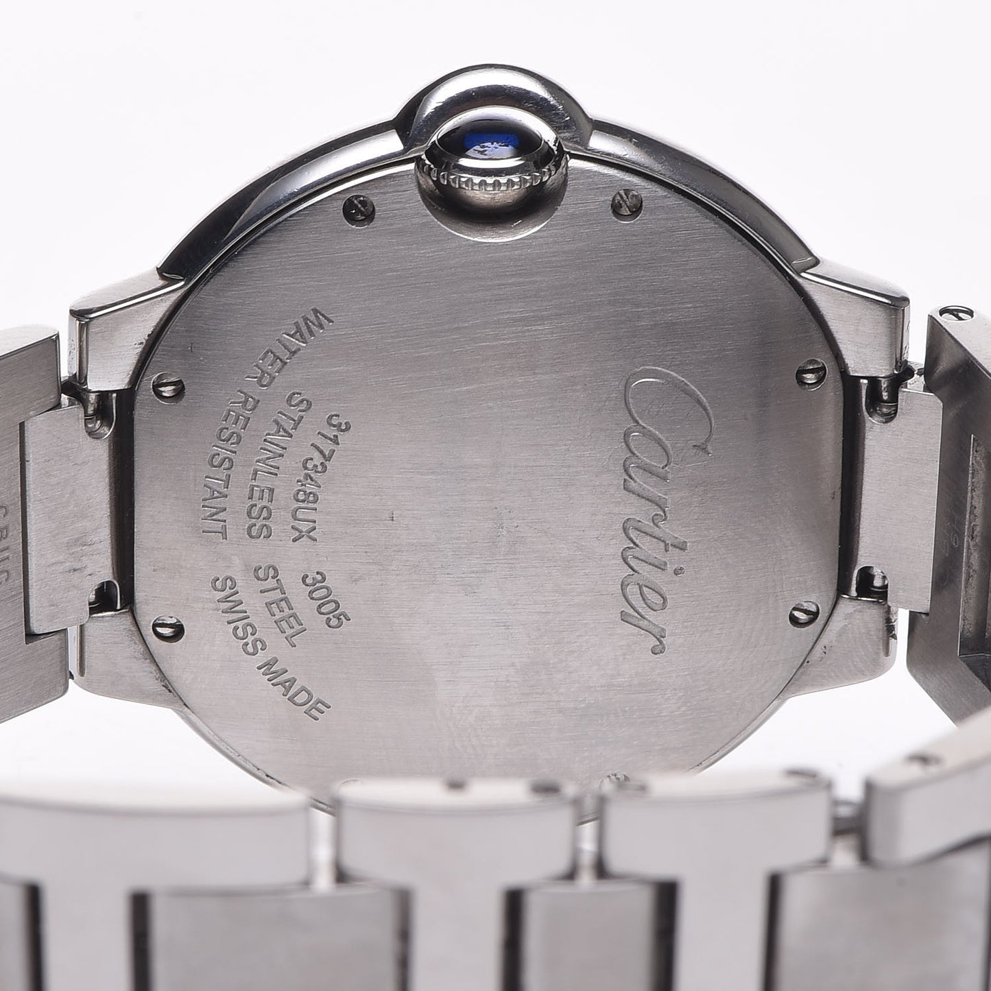 Stainless Steel 36mm Ballon Bleu De Quartz Watch