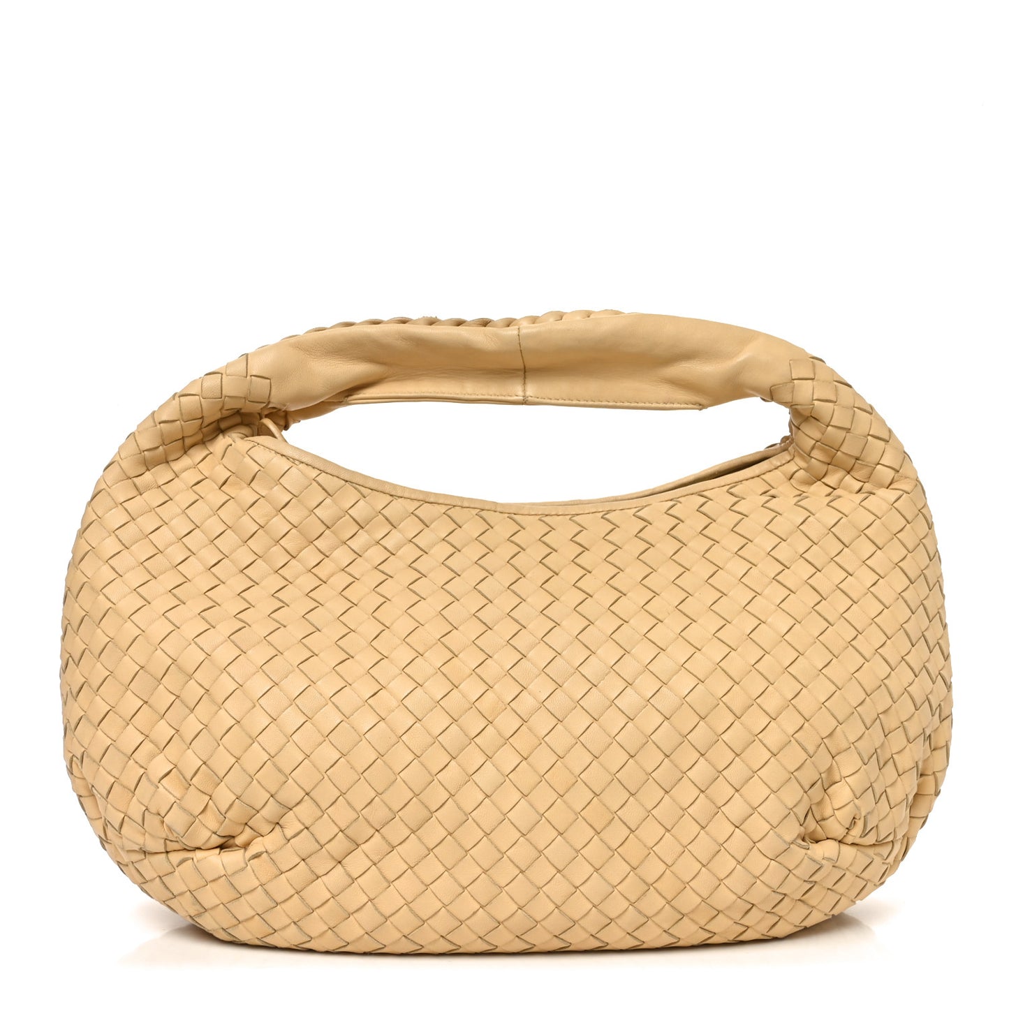 Nappa Intrecciato Medium Belly Veneta Hobo Banane