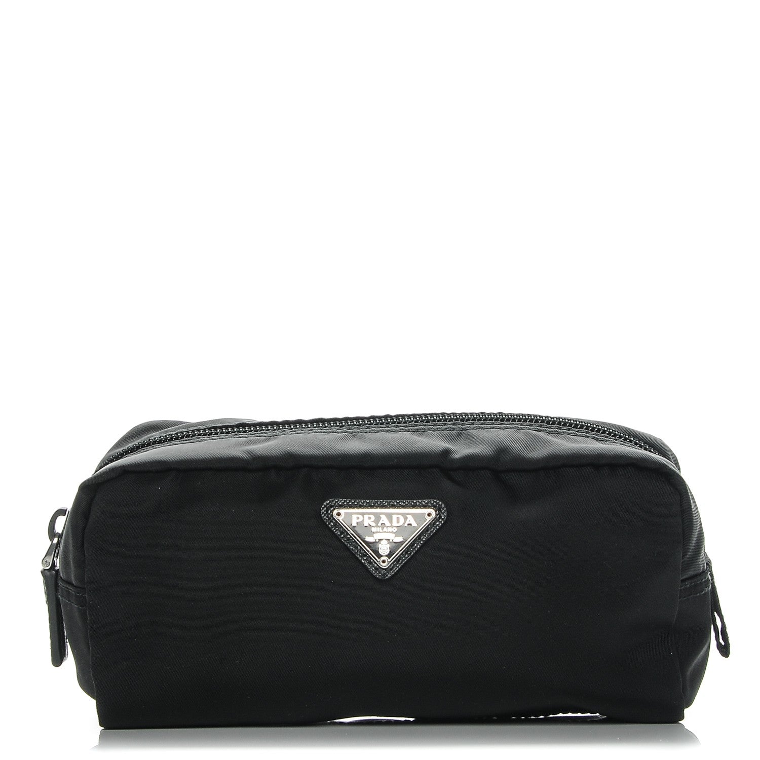 Prada Nylon Vela Cosmetic Pouch Black 1 of 6