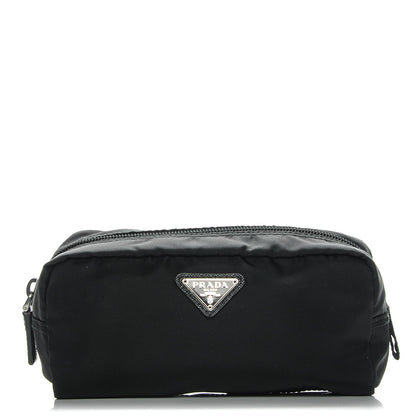 Prada Nylon Vela Cosmetic Pouch Black 1 of 6